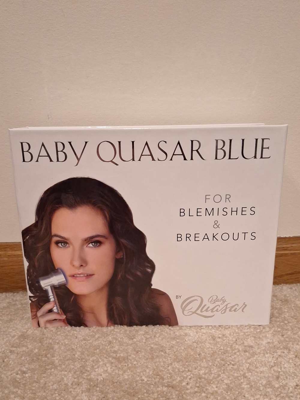 Quasar Baby Blue Acne Treatment Device Set